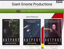 Tablet Screenshot of giantgnome.com